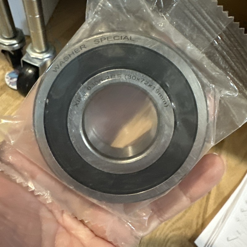 6306-2RS High Quality Two Side Rubber Seal Ball Bearing 30x72x19 6306 2RS 6306RS