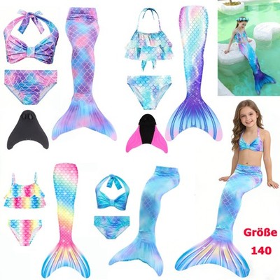 Profi Kinder flosse Meerjungfrauen Kind Bikini Mermaid Meerjungfrau Monoflosse