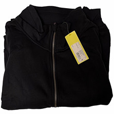 Women's Fleece Half Zip Pullover Sweatshirt - All in Motion Black Relaxed Fit