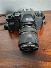 Ricoh KR-5 Super II 35mm SLR Film Camera w/ Promaster Spectrum 7 35-70mm Lens
