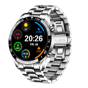 Montre intelligente militaire tactique hommes sport rythme cardiaque Fitness Tracker Wristwatch
