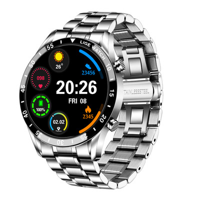 Smart Watch Military Tactical Men Sports Heart Rate Fitness Tracker Wristwatch