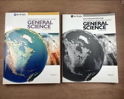 Apologia Exploring Creation With General Science Textbook Paperback & Solutions