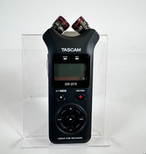 Tascam DR-07x Linear PCM Stereo Handheld Digital Audio Portable Recorder; AS-IS
