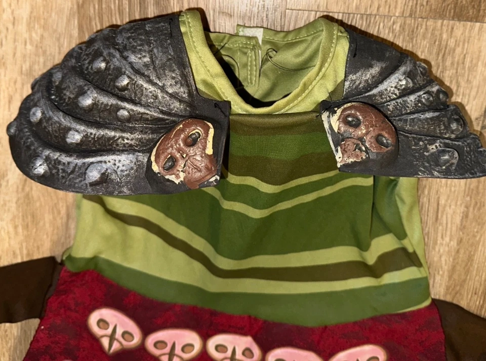 Disfraz original de Astrid de Cómo entrenar a tu dragón 2010 para niñas talla 4/5 pequeño Rubíes Foto 4 de 4