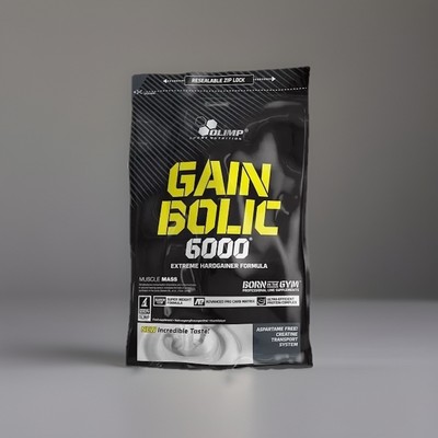 Olimp Gain Bolic 6000   Vanille | Weight Gainer mit Eiweiß Carbs  Kreatin 1 kg