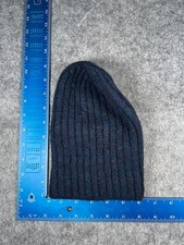 Beanie Toque Youth Blue Purple Knit Wool Blend Warm Snow Ski Winter Outdoors