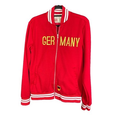 Vintage Fishbone Germany National Team Track Zip Up Jacket Men's Medium