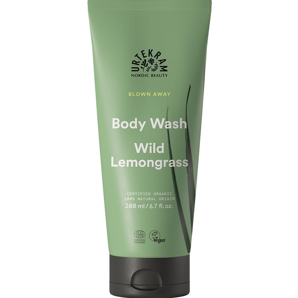Urtekram Wild Lemongrass Body Wash 200ml - 2 Pack - Image 5