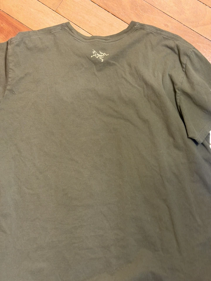 Arc'teryx Men's LEAF T-Shirt SS Size 2XL 100% Cotton Made In China Chinook - Image 3 of 3