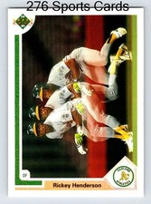 1991 Upper Deck - Rickey Henderson #444