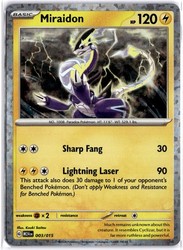Miraidon 003/015 McDonald's 2024 Holo Promo