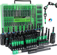74-Piece Magnetic Nut Driver Set for Impact Drill Metric & SAE, Impact Socket Ad
