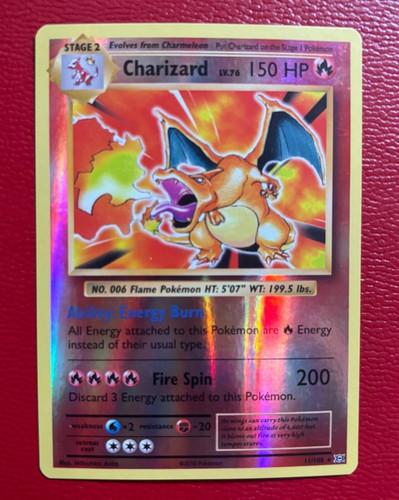 Charizard 11/108 Evolutions Reverse Holo