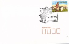 G0859 Australia NSW Howlong 2643 Horse Mailman cds APM postmark on cover