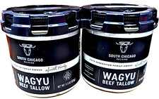 South Chicago Waygu Beef Tallow 2 x 11.5 Oz Jars EXP 08/2026