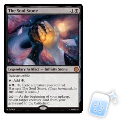 THE SOUL STONE (066) Marvel's Spider-man SPM Magic MTG MINT CARD