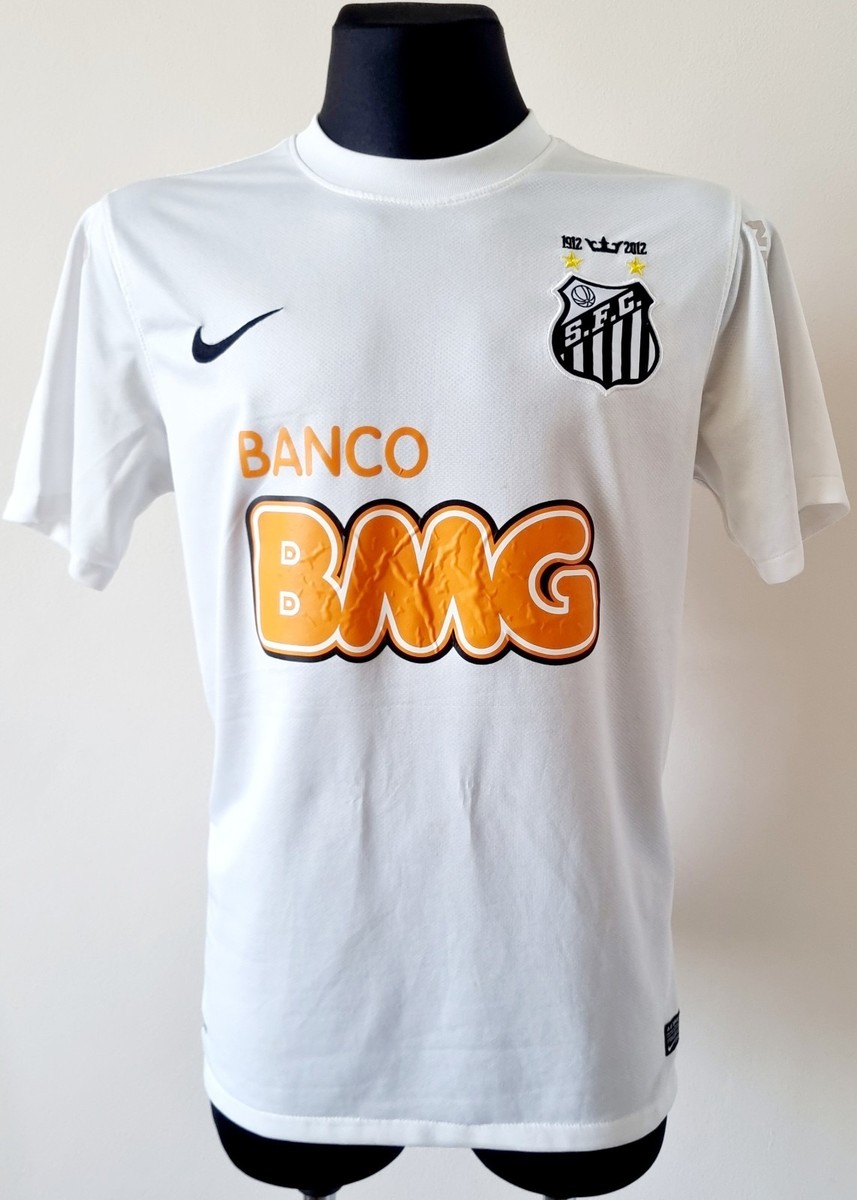 激レア Nike Santos FC 長袖シャツ ネイマール 11 Neymar Jr #11 Santos FC Retro Home Jersey - 2011-12 Long Sleeve 