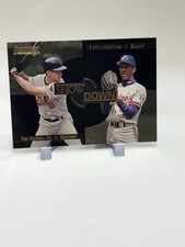 1996 Donruss Cal Ripken Jr Pedro Martinez #6 Showdown Insert #/10000 HOF Ironman