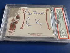 2017 Leaf Trinity COOPER KUPP Signature Spectrum RED /10 AUTO RC - GEM MINT 10