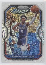 2020-21 Panini Prizm White Sparkle Prizm Josh Richardson #136 3wu