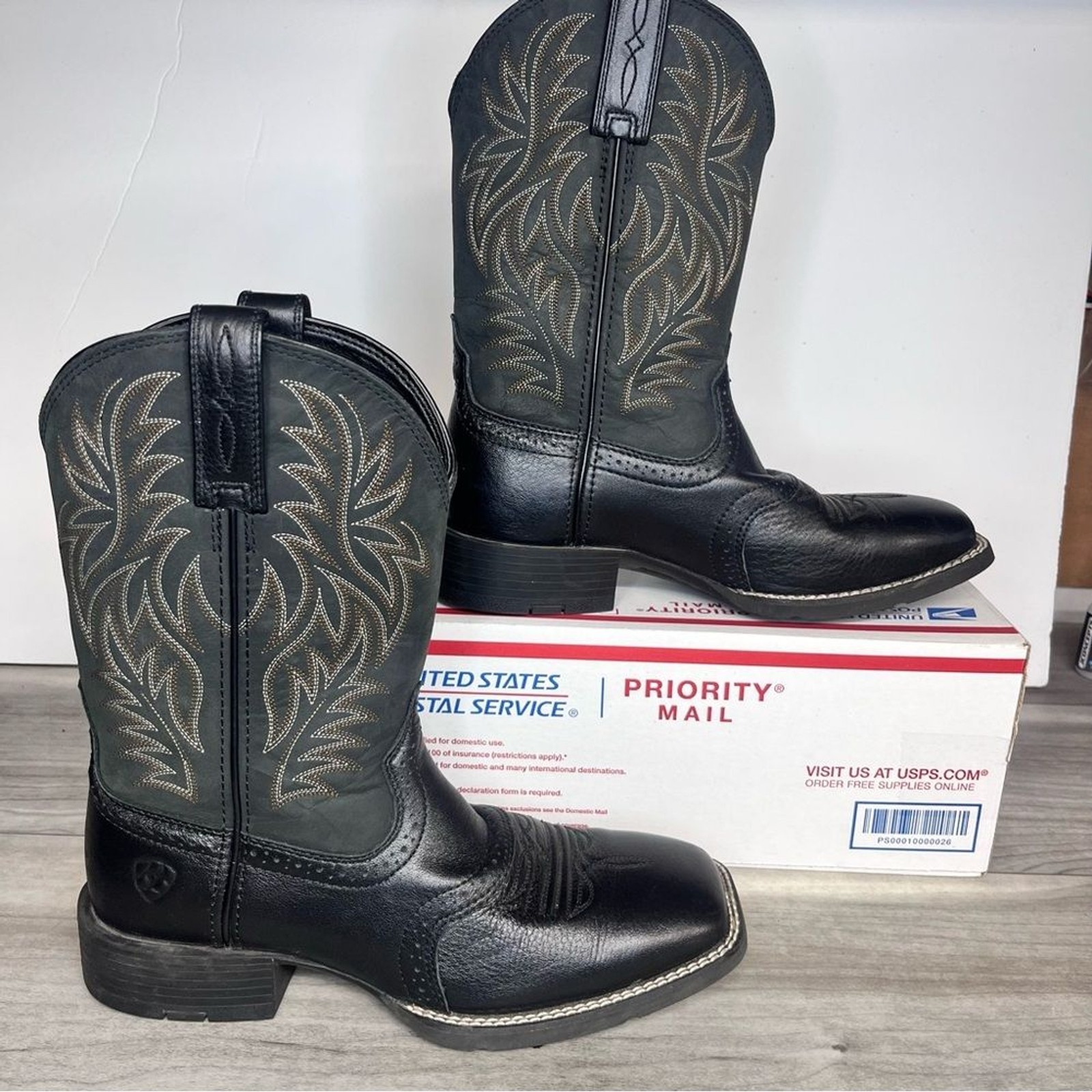 S 7.5 Black Leather