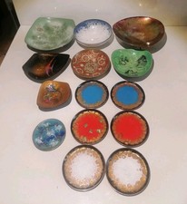 DDR Emaille Schale Vintage Untersetzer VEB Ostseeschmuck Kunstgewerbe