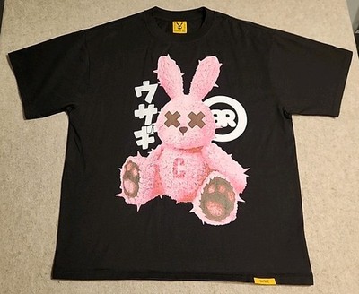 Double Bad XX Bad Rabbit Graphic T-Shirt Style streetware black XL NWOT