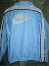 YOUTH XL Vtg 1980s Nike Orange Tag Anorak 1/4 ZIP PACKABLE Wind Jacket MADE USA