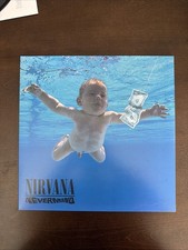 Nirvana Nevermind 12" Black Vinyl LP 33 RPM David Geffen Company Rock