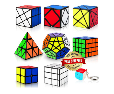 Juego Speed Cube, Puzzle Cube, Paquete De 5 Cubos Magicos Pyraminx Pyramid ...