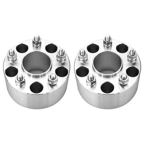 2) Cnc Forged Wheel Spacers 5X4.75 14X1.5 1 Thick For Chevy Camaro
