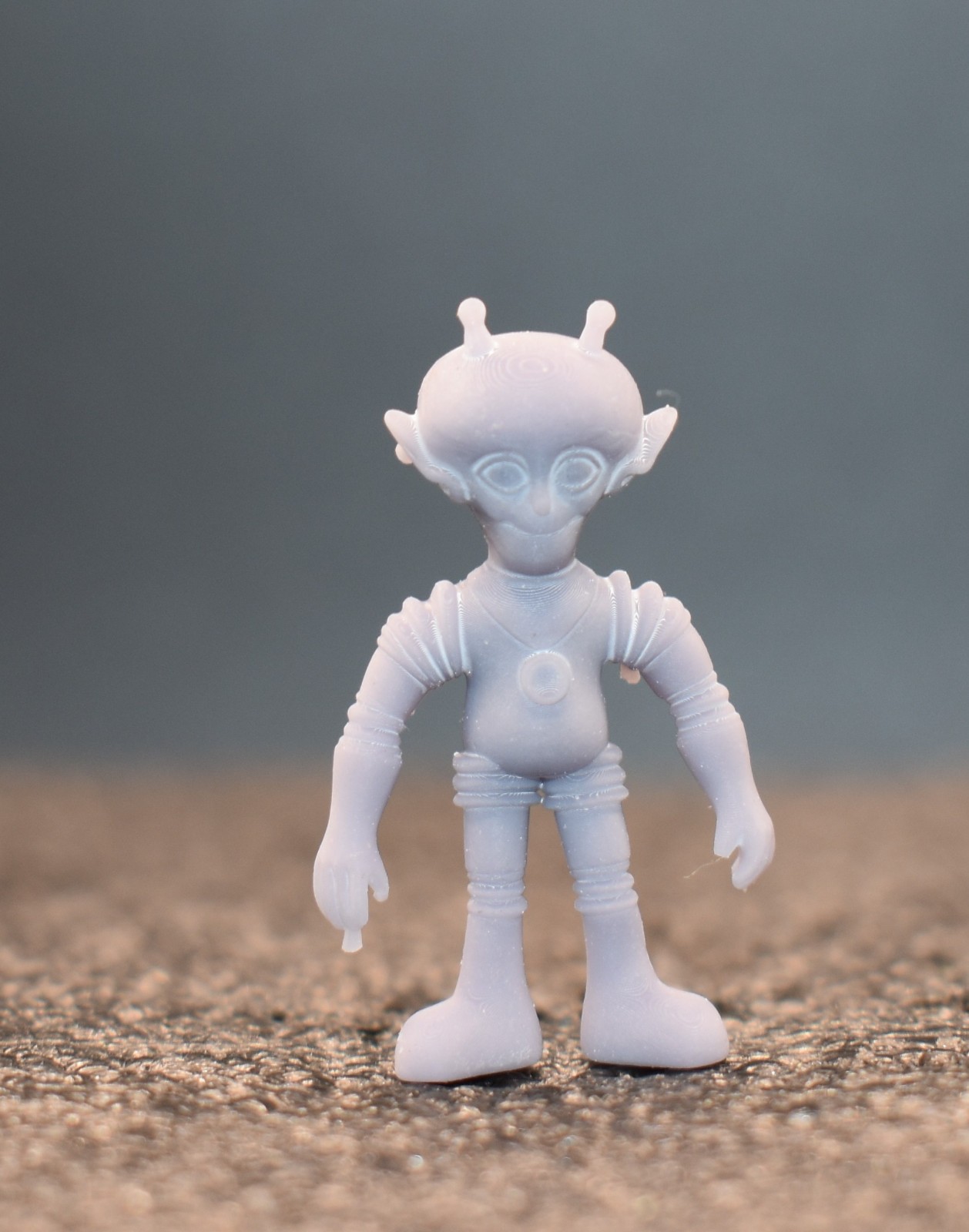 1960's Colorforms Mini Alien ALPHA 7 Ready to Invade your Train Diorama ...