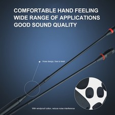 16.5in Gooseneck Microphone Flexible AluminumAlloy Gooseneck CondenserMicrophone