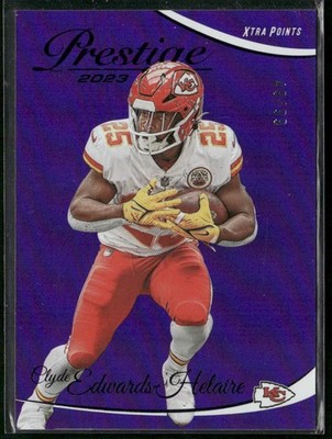 2023 Panini Prestige - Clyde Edwards-Helaire #144 Xtra Points purple /99