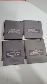 Lot Of 4 Nintendo NES Games  Mario Bros/duck H/excitebike/gyromite/ Wheel Of For