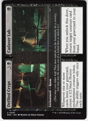 Defiled Crypt // Cadaver Lab U Duskmourn: House of Horror 91 LP