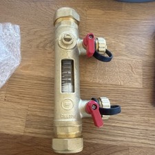 inta heat pump flow balancing valve with fill and flush 50 Lmin. 28mm