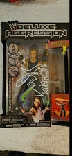 WWE JAKKS DELUXE AGGRESSION SIGNED JEFF HARDY AND MATT HARDY FIGURES