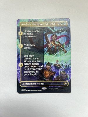 Awaken the Honored Dead (Borderless) - Tarkir: Dragonstorm