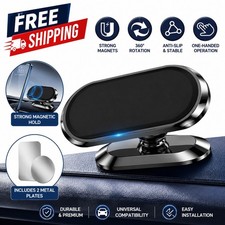 360° Rotating Universal Magnetic Car Mobile Phone Holder Dashboard Mount