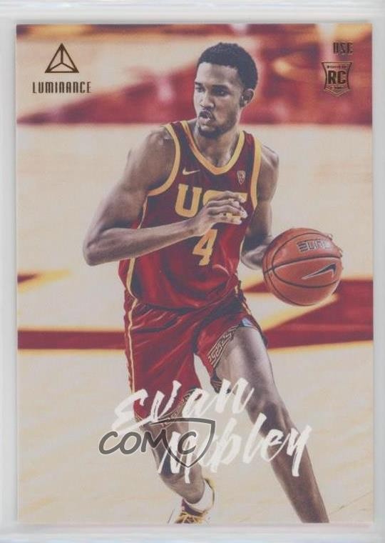 2021-22 Panini Chronicles Draft Picks Luminance Bronze Evan Mobley Rookie RC uk2