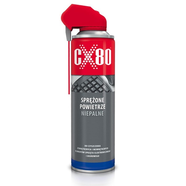 CX80 Nicht Entflammbare Druckluft 500ML - Reinigung Von Elektronik Und GerÄTen-image