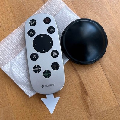 Logtech PTZ PRO Remote Control - Fernbedienung + Lens Cover - NEW!