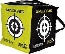 Delta McKenzie Speedbag Revolver 6-Sided Archery Target - 450 FPS Rated Portable