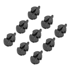 9 Pack Violin Mute Violin Practice Mute Tourte-Style Black for All Violins