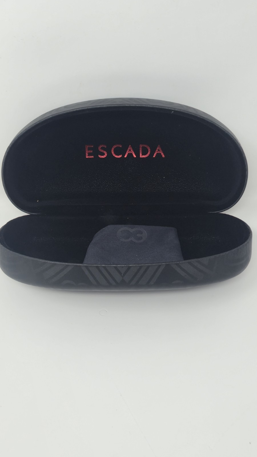 Escada Eyeglass/Sunglass Hardshell Case with Microfiber Cloth