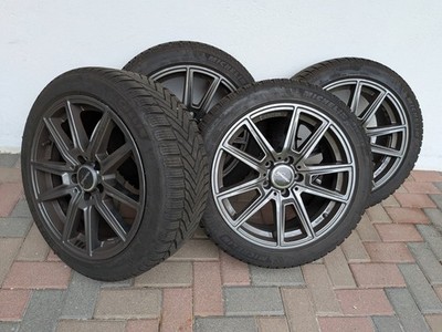 Winterkompletträder Michelin Alpin 6 auf 17 Zoll Wheelworld WH30 Felgen