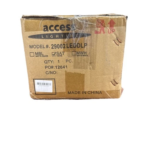 Access Lighting 29002LEDDLP-C Pilson 5"W LED Mini Pendant - Satin - Picture 2 of 2