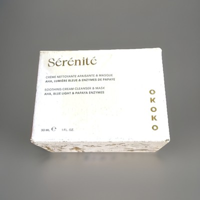Sérénité Cream Cleanser & Radiance Mask with AHA Fruit Acids +Papaya Enzymes NEW
